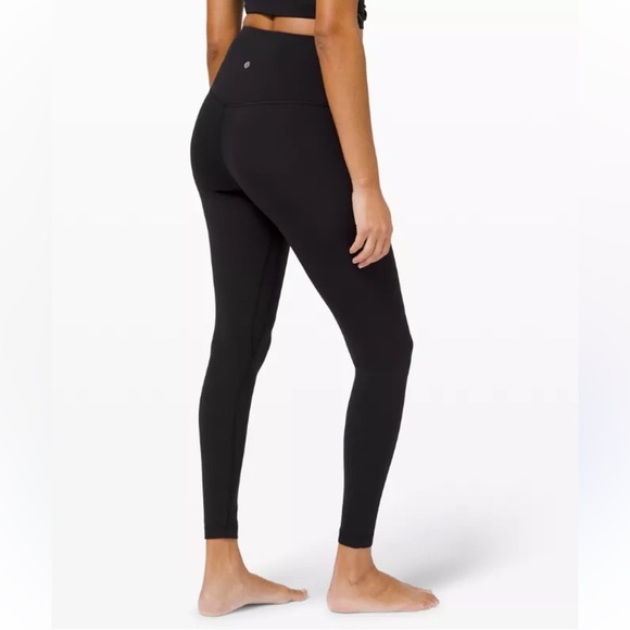 RARE Lululemon Align High Ruse Twist Tight Athletic Legging Black Women’s Size 8 - Picture 2 of 7
